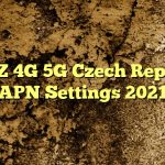 O2 CZ 4G 5G Czech Republic APN Settings 2023