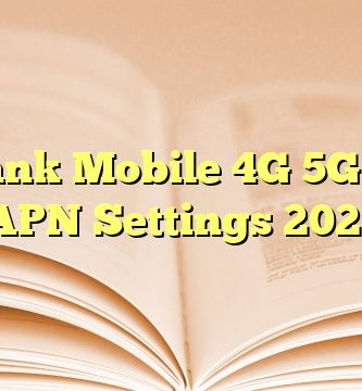 Softbank Mobile 4G 5G Japan APN Settings 2023