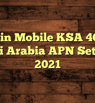 Virgin Mobile KSA 4G 5G Saudi Arabia APN Settings 2023